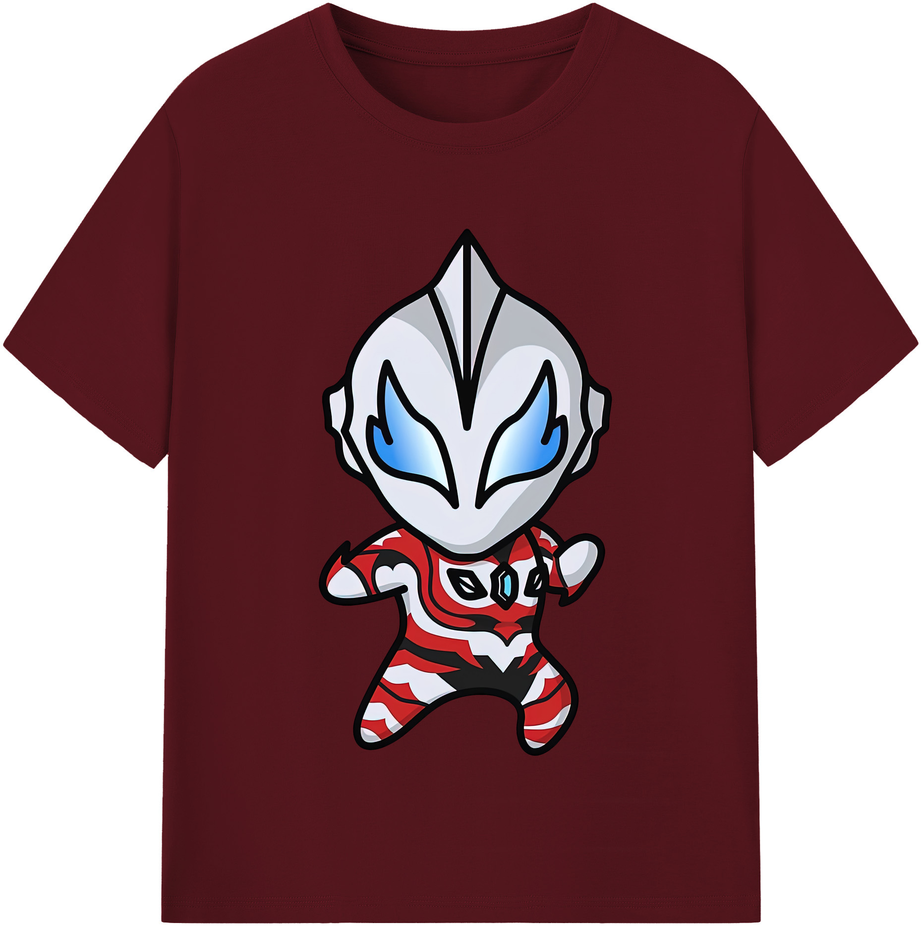 （画像用） ウルトラマン Ultraman 綿100％半袖Tシャツ（フロントプリント）